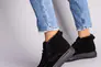 Ботинки женские замшевые черные на шнурках зимние Фото 2