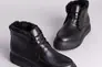 Ботинки женские кожаные черные на шнурках зимние Фото 7
