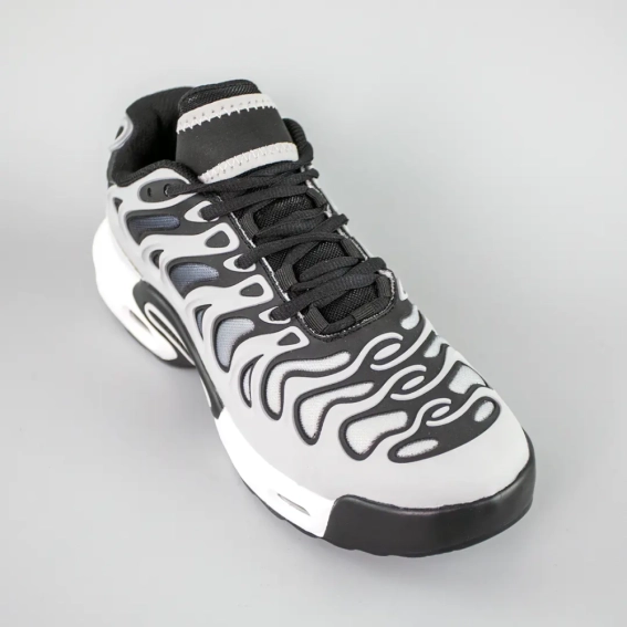 Кросівки чоловіч прорезинені 593462 Сірі фото 2 — інтернет-магазин Tapok