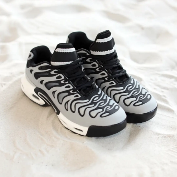 Кросівки чоловіч прорезинені 593462 Сірі фото 12 — інтернет-магазин Tapok