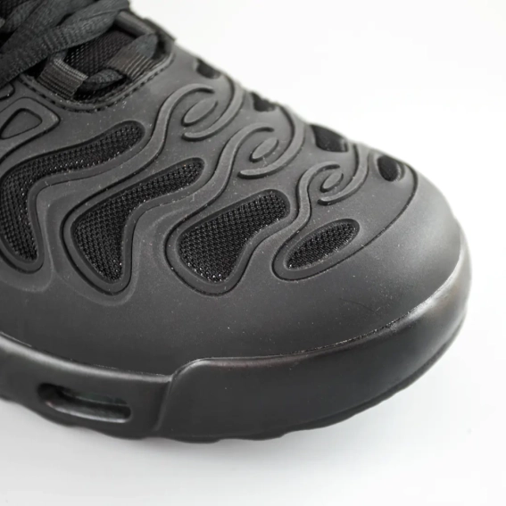 Кросівки чоловічі термо прорезинені 593463 Чорні фото 4 — інтернет-магазин Tapok