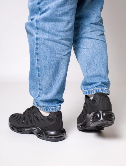 Кросівки чоловічі термо прорезинені 593463 Чорні фото 12 — інтернет-магазин Tapok
