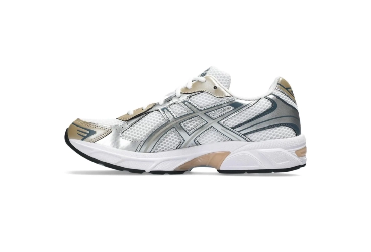 Кроссовки Asics Gel 1130 White/Metallic 1201A256-117 фото 5 — интернет-магазин Tapok