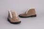 Женские замшевые ботинки цвета капучино Фото 7
