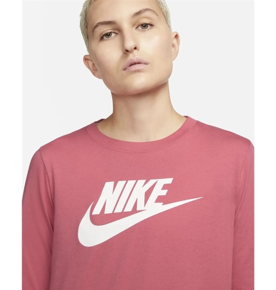 Футболка Nike W NSW TEE ESSNTL LS ICON FTRA BV6171-622 фото 3 — интернет-магазин Tapok