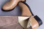 Сапоги женские кожаные песочного цвета с ремешком без каблука зимние Фото 8