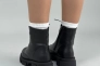 Ботинки женские кожаные черные на шнурках и с замком Фото 13