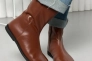 Черевики жіночі шкіряні руді зимові Фото 4