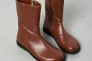 Черевики жіночі шкіряні руді зимові Фото 10