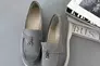 Туфли женские замшевые серого цвета на низком ходу Фото 25