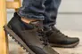 Мужские кроссовки кожаные весна/осень коричневые-черные Emirro 95 Фото 6