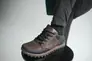 Мужские кроссовки кожаные весна/осень коричневые-черные Emirro 95 Фото 10