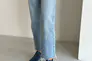 Лоферы женские замшевые цвета джинс Фото 3