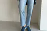 Лофери жіночі замшеві кольору джинс Фото 4