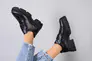 Туфлі жіночі шкіряні чорного кольору на шнурках Фото 9