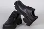 Туфли женские кожаные черного цвета на шнурках Фото 12