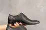 Мужские туфли кожаные весна/осень черные Stas 650-09-04 Фото 3