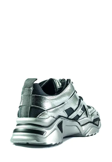 Кросівки демісезон жіночі Lonza ZZ906-6 срібні фото 2 — інтернет-магазин Tapok