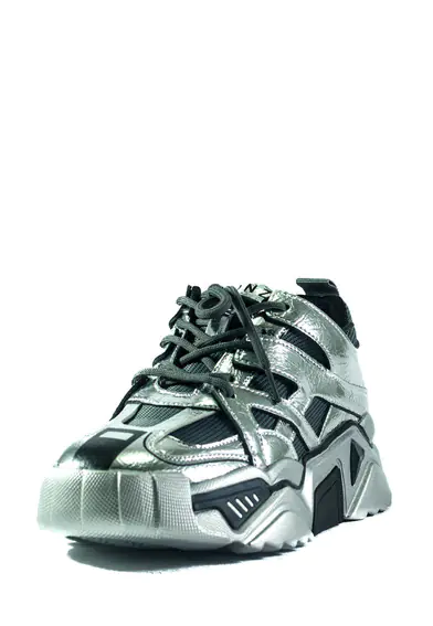 Кросівки демісезон жіночі Lonza ZZ906-6 срібні фото 3 — інтернет-магазин Tapok