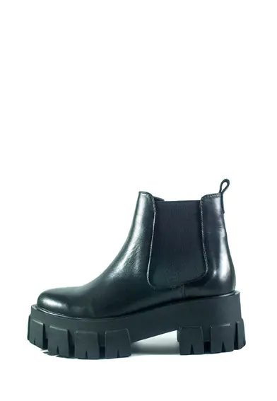 Ботинки демисезон женские Lonza L-90200-2654L черные фото 1 — интернет-магазин Tapok