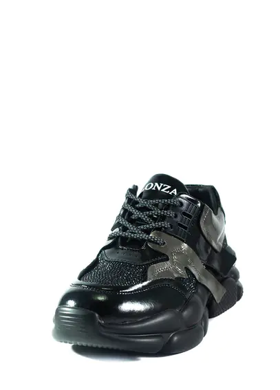 Кросівки демісезон жіночі Lonza 6131 чорні фото 3 — інтернет-магазин Tapok