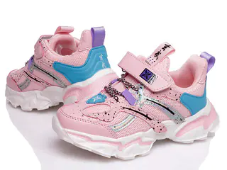 Детские кроссовки деми Kidsmix 2006 PINK для девочки Розовый