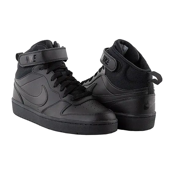 Кроссовки Nike COURT BOROUGH MID 2 (GS) CD7782-001 фото 1 — интернет-магазин Tapok