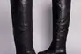 Сапоги женские кожаные черные на низком ходу Фото 6