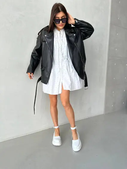 Туфли женские кожаные белые на массивной подошве фото 16 — интернет-магазин Tapok