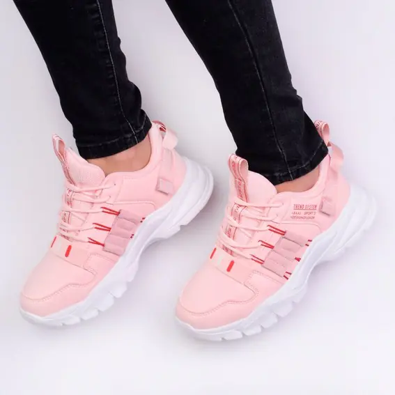 Кросівки жіночі 334405 Рожевий фото 3 — інтернет-магазин Tapok