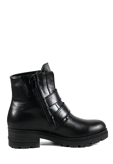 Ботинки зимние женские SND SDAZ J22 черные фото 2 — интернет-магазин Tapok