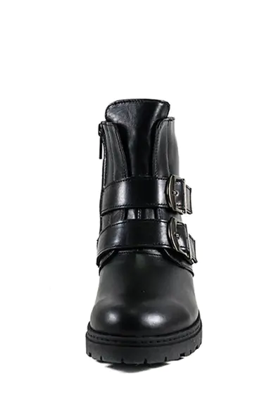 Ботинки зимние женские SND SDAZ J22 черные фото 3 — интернет-магазин Tapok