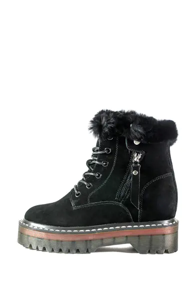 Ботинки зимние женские Lonza HS-2888-1 черные фото 1 — интернет-магазин Tapok