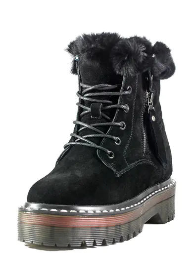 Ботинки зимние женские Lonza HS-2888-1 черные фото 3 — интернет-магазин Tapok