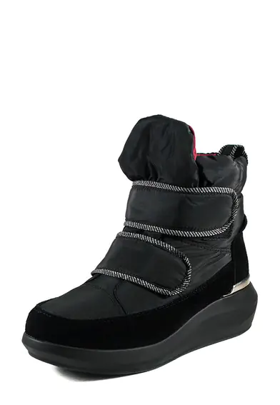 Ботинки зимние женские Lonza 3913-N530 черные фото 1 — интернет-магазин Tapok