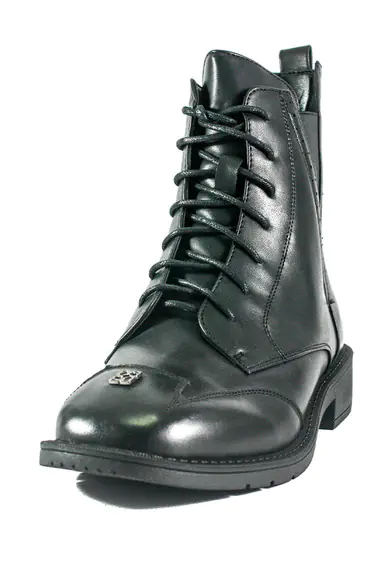 Ботинки демисезон женские Fabio Monelli W2281-X1276A черные фото 3 — интернет-магазин Tapok