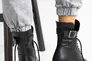 Женские ботинки кожаные зимние черные Udg 2202/1А набивная шерсть Фото 6
