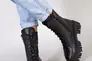 Ботинки женские кожаные черные демисезонные Фото 4