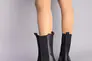 Ботинки челси женские кожаные черные демисезонные Фото 5