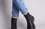 Ботинки женские кожаные черные демисезонные Фото 2