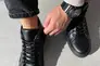 Ботинки мужские кожаные черные зимние Фото 6