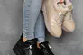 Женские кроссовки кожаные зимние черные Yuves 91175 На меху Фото 2