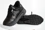 Жіночі кросівки шкіряні зимові чорні Yuves 91175 На хутрі Фото 4