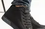 Чоловічі черевики шкіряні зимові чорні Emirro x500 на хутрі Фото 1