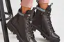 Жіночі черевики шкіряні зимові чорні Vikont 45-06-19 на хутрі Фото 5
