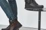 Мужские кроссовки кожаные зимние черные Nivas 006 на меху Фото 3