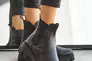 Жіночі черевики шкіряні зимові чорні Emirro 205 на хутрі Фото 2