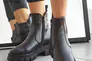 Жіночі черевики шкіряні зимові чорні Emirro 205 на хутрі Фото 3