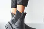Жіночі черевики шкіряні зимові чорні Emirro 205 на хутрі Фото 6