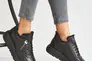 Жіночі кросівки шкіряні зимові чорні Yuves 8011 на хутрі Фото 11